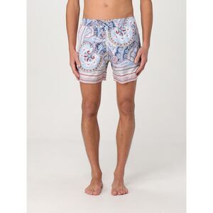 Etro Swimsuit Men Gnawed Blue